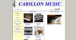 Desktop Screenshot of carillonmusic.com